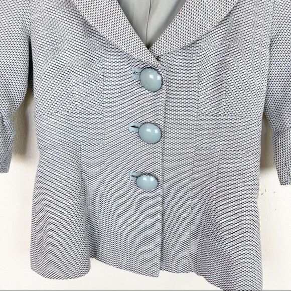 Nanette Lepore Y2k 2000s Vintage Short Sleeve Blazer Size 2 - Picture 2 of 6